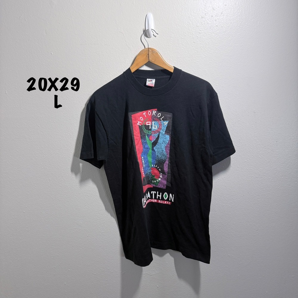 L 96' Motorola marathon tee